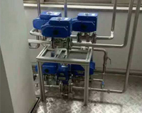 某水處理廠電動法蘭球閥安裝實例